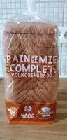 Mängden socker i pain de mie complete  volkorenbrood