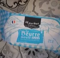 Mängden socker i Beurre moulé doux