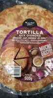 Mängden socker i Tortilla aux oignons