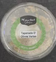 Mängden socker i Tapenade d'olives vertes