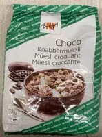 Mängden socker i Choco muesli croquant