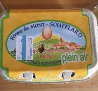 Mängden socker i Oeufs plein air