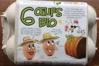 Mängden socker i 6 Oeufs Bio