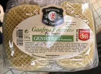 Mängden socker i Gaufres fourrées Genièvre de Wambrechies