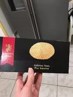 Mängden socker i Galettes fines