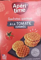 Mängden socker i Gaufrettes aperitives a la tomate