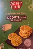 Mängden socker i Gaufrettes Apéritives au compte et poivre