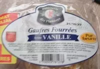 Mängden socker i Gaufres fourrées