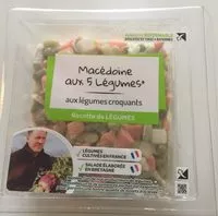 Mängden socker i Macédoine aux 5 Légumes - mayonnaise