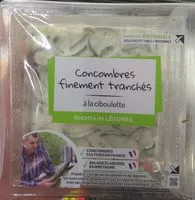 Mängden socker i Concombres Finement Tranchés à la Ciboulette