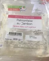Mängden socker i Piemontaise Au Jambon