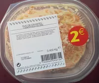 Mängden socker i Duo de crudités : carottes-céleri