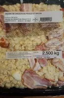 Mängden socker i Salade de crozets au poulet et bacon