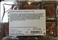 Mängden socker i Verrine tartare de tomates et thon
