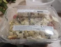 Mängden socker i Salade caesar-penne,Emincés de Poulet Rôti et parmesan