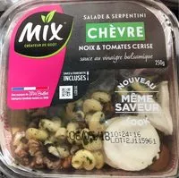 Mängden socker i Salade Bol Chèvre Mix