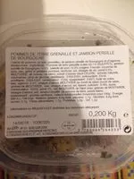 Mängden socker i Pomme de terre grenaille et jambon persille de bourgogne