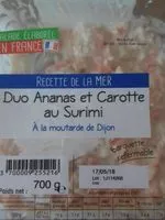 Mängden socker i Duo d'ananas et  Carotte au Surimi