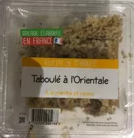 Mängden socker i Recette de taboule a l’orientale