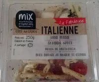 Mängden socker i La fabuleuse Italienne, Mini penne, Jambon speck, 250g