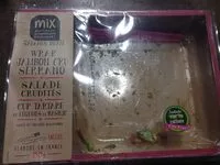 Mängden socker i Mix salade Mezze