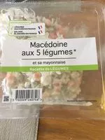 Mängden socker i Macédoine aux 5 légumes