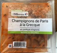 Mängden socker i Champignon de Paris à la Grecque et Confiture d'Oignons