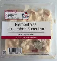 Mängden socker i Piémontaise au jambon