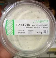 Mängden socker i Tzatziki au yaourt grec