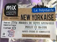 Mängden socker i Salade New Yorkaise