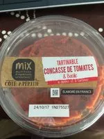 Mängden socker i Concasse de tomates et basilic