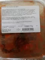 Mängden socker i SALADE DE FRUITS DE MER