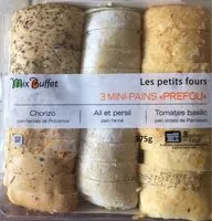 Mängden socker i 3 mini pains PEFOU