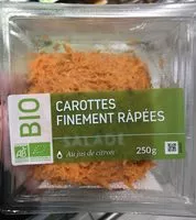 Mängden socker i Carottes finement râpées au jus de citron