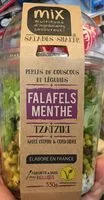 Mängden socker i Perles de couscous et légumes + Falafel menthe