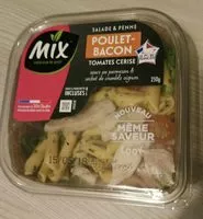 Mängden socker i Salade Bol Poulet Bacon