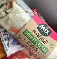 Mängden socker i Côté Wrap Poulet Caesar