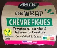 Mängden socker i Côté Wrap Chèvre Figues, 190g