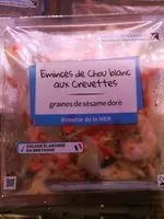 Mängden socker i Salade de chou blanc aux crevettes Mix Buffet