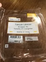 Mängden socker i Taboulé tomate/courgettes Mix Buffet