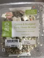 Mängden socker i Salade quinoa & boulgour féta, fèves de soja