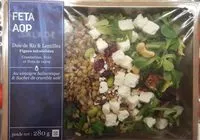 Mängden socker i Salade - duo de reiz & lentilles