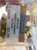 Mängden socker i Salade grecque