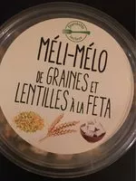 Mängden socker i Meli melo graine et lentilles feta