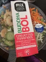Mängden socker i Buddha Bol Crevettes