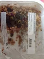 Mängden socker i Salade de cereales et muesli
