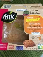 Mängden socker i Coup de boost - Poulet rôti, céréales et lentilles