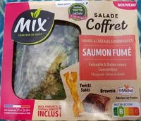 Mängden socker i Salade saumon fumé