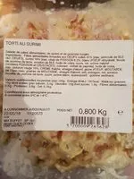 Mängden socker i Torti au surimi