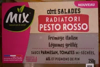 Mängden socker i Radiatori Pesto Rosso, 250g